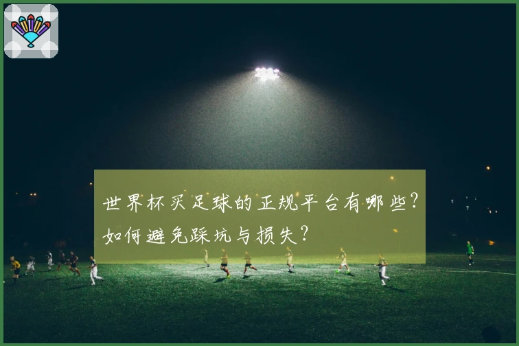 世界杯买足球的正规平台有哪些？如何避免踩坑与损失？